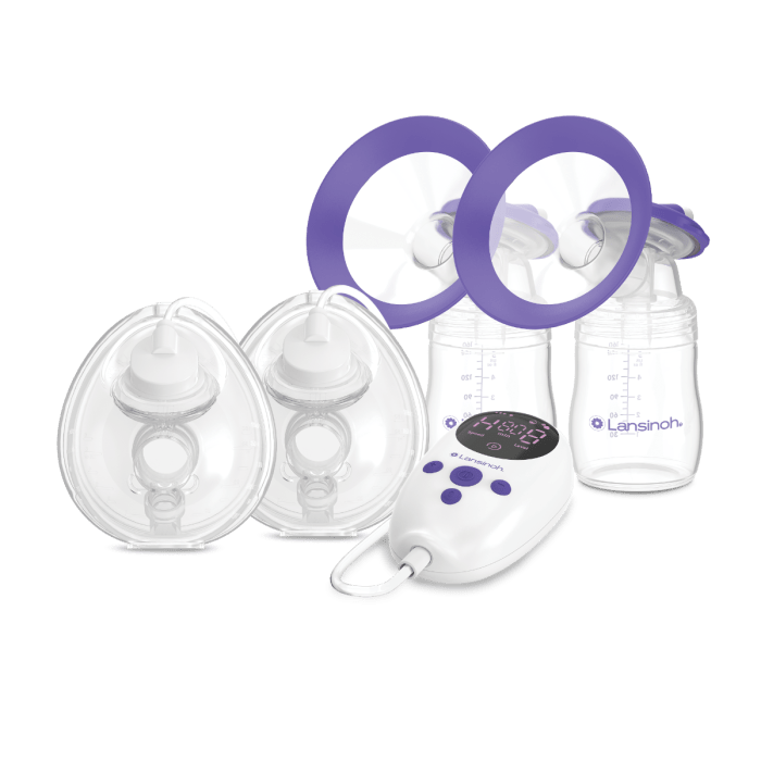 Lansinoh Discrete Duo Breast Pump | Yummy Mummy