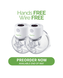 Figaroo™ S12 Hands-Free Wearable Breast Pump - SHIPPING END OF MAY!