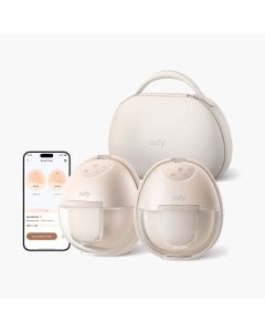 Eufy S1 Pro Breast Pump Image with phone