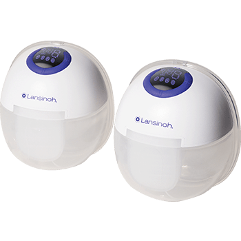 Lansinoh Discrete Duo Breast Pump | Yummy Mummy