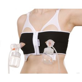 PumpEase Organic hands-free pumping bra S by PumpEase 